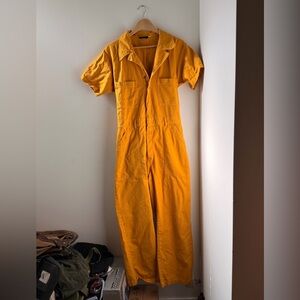 Big Bud Press Mustard Jumpsuit Size L